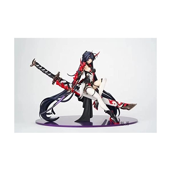 REOZIGN Honkai Impact 3rd, 25cm/9.8inch Raiden Mei PVC Action Statue Modèle Figurine Jeu Personnage Modèle Statue Figure Joue