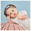 Poupées Reborn de 55 cm, poupées Reborn en silicone pour tout-petits - Yeux ouverts - Cadeaux pour petites filles et enfants