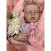 Reborn Baby Dolls Garçons 20 Pouces Réaliste Nouveau-Né Bébé Poupée Vraie Vie Poupées De Bébé en Silicone Qui Ressemblent À D