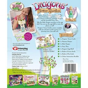 My Fairy Garden FG408 Dragons Tower Garden Maison de poupée et Accessoires Multicolore