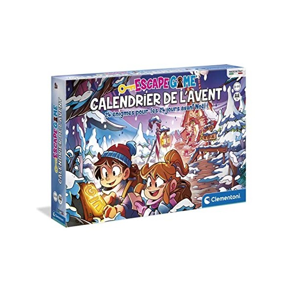 Clementoni - Calendrier de lavent - Escape Game