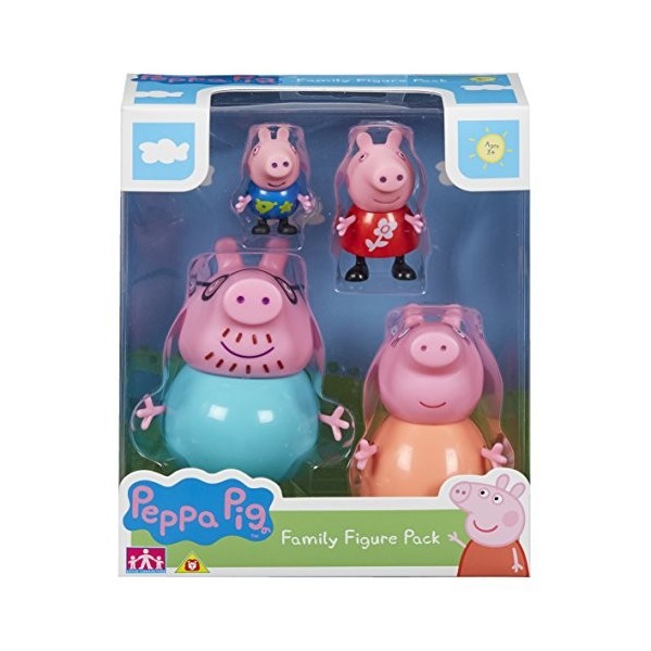 Peppa Pig 06666 Family Lot de Figurines