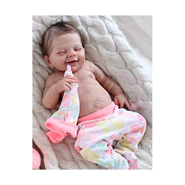 Vinyle Fait À La Main Nouveau-Né Bébé Jumeaux Reborn Bébé Poupées Mignonnes Réalistes Faites À La Main en Silicone Bébé Poupé