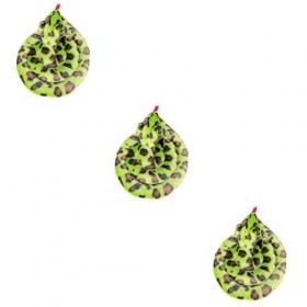 ibasenice 3 Pièces en Peluche Serpent Enfants Jouet Enfants Playset Jouets Peluche Poupée Jouet en Peluche Dessin Animé en Pe