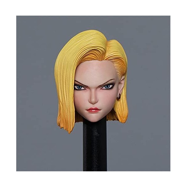 HiPlay TBLeague JIAOUDOLL HS104 6A Sculpture de tête de femme à léchelle 1/6, tête de poupée charmante pour figurine dact