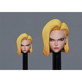 HiPlay TBLeague JIAOUDOLL HS104 6A Sculpture de tête de femme à léchelle 1/6, tête de poupée charmante pour figurine dact