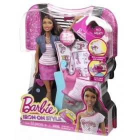 Barbie Iron-On Style African-American Doll