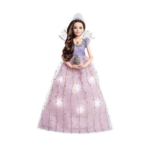 Barbie FRN75 - Signature Disney Le Casse-noisette et les quatre royaumes Claras Robe lumineuse Poupée