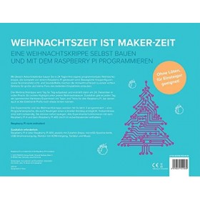 Franzis - Raspberry Pi 55103 - Calendrier de lAvent 2021 - Construire et programmer une crèche de Noël en 24 jours - Recomma