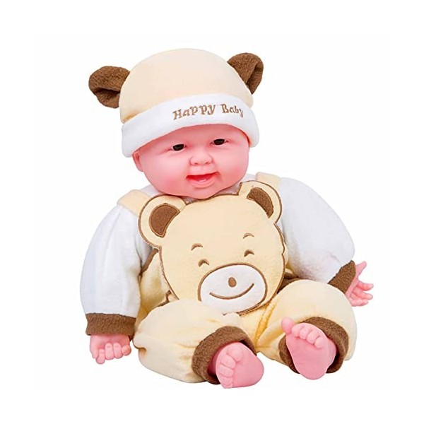 HLILY Bebe Reborn, Lifelike Nouveau-Né Reborn Baby Dolls Reborn Baby Dolls, PoupéE Reborn pour Tout-Petits Garçons Filles Cad