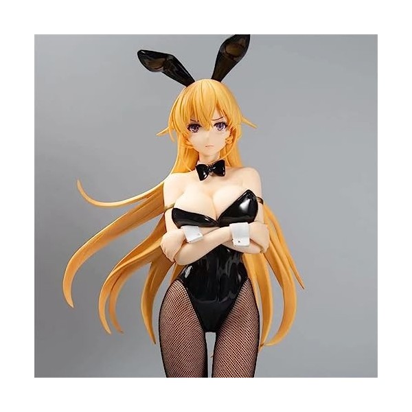 NEWLIA Figurine Ecchi Anime Figuren-Nakiri Erina- 1/4 - Bunny Ver. Anime à Collectionner/modèle de Personnage PVC Statue Poup