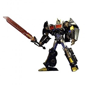 Jouets Transformers : Version Or Noir des Poupées Mobiles daction Optimus Prime, Robots Jouets Transformers, Jouets for Enfa