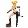 YLJXXY Fairy Tail Action Figure Lucy Heartfilia Taurus Form Version 17cm Statue Décoration Anime Character Modèle Poupée En