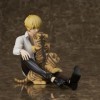 Fate/stay Night Gilgamesh King Of Heroes Figurine de jeu Golden Shining Little Tiger autour de la main | Pose assise en PVC 1