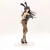 CDJ® Anime Lapin Fille Statue Fille Anime PVC actionable poupée Jouet modèle 24 cm Anime Statue Cadeau