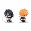 Version Q des poupées modèles Kurosaki ichigo et Kuchiki Rukia. Le modèle est en position verticale avec une hauteur de 2,55 