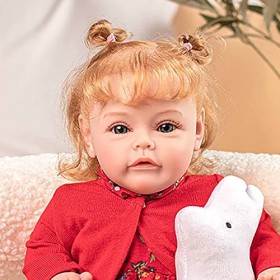 HLILY PoupéE Reborn, Simulation Nouveau-Né Jouet BéBé Reborn Fille, Reborn Baby Dolls RéAliste Bebe Reborn Fille, Cadeau De N