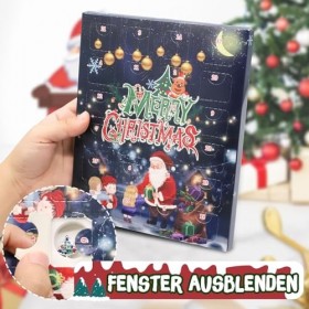 Wepai Calendrier de lAvent 2023 pour enfants, calendrier de lAvent DIY pour filles, kit de 24 bracelets à breloques, compte