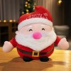 NOpinz Dessin Animé Père Noël Peluche Jouet Kawaii Elk Animal Oreiller Doux Poupées Cadeaux De Noël Décor pour Enfants Cadeau