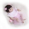 22" Fait à la Main Réaliste Reborn Baby Doll Doux Full Silicone Vinyl Toddler Dolls Tenue de Girafe pour Enfant Anniversaire 