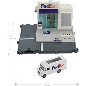 Matchbox- MBX FEDEX PLAYSET, HLY62