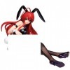 MKYOKO Figurine ECCHI-Rias Gremory Bunny Ver. 1/4 -Statue danime/vêtements Amovibles/Jolie Fille Adulte/modèle de Collection