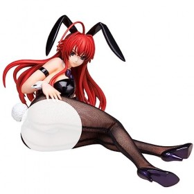 MKYOKO Figurine ECCHI-Rias Gremory Bunny Ver. 1/4 -Statue danime/vêtements Amovibles/Jolie Fille Adulte/modèle de Collection