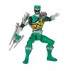 Power Rangers Dino Super De Recharge - 5 Dino Acier Vert Ranger Figurine Daction"