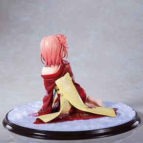 CDJ® Statue danime Kimono de comédie Romantique. PVC poupée Anime Girl Image modèle Jouet Collection poupée Cadeau 14 cm Ani