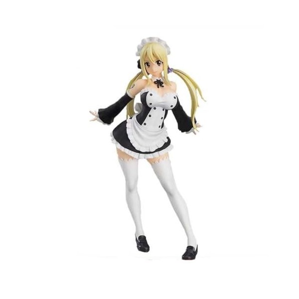 WENCY Fairy Tail Action Figure Lucy Heartfilia 17cm Statue Décoration Anime Character Modèle Poupée Enfant Jouet Collection S