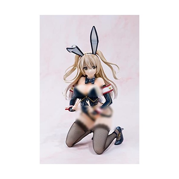 YARRO Figurine danime Girl Ecchi Figure -Satonaka Nonoka- 1/4 Bunny Ver. modèle Objets de Collection Statue décor Figurine d