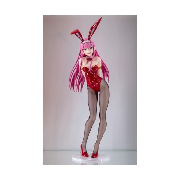 RoMuka Darling in The FranXX - Zero Two - Style B - 1/4 - Bunny Ver Figurine danime Ecchi - Statues de Personnages danime, 