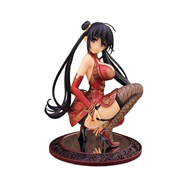 NIUBB Tougetsu Matsuri 1/6 PVC Figure Ornements de poupées de modèle à Collectionner avec Accessoires Rouge Color : Red 