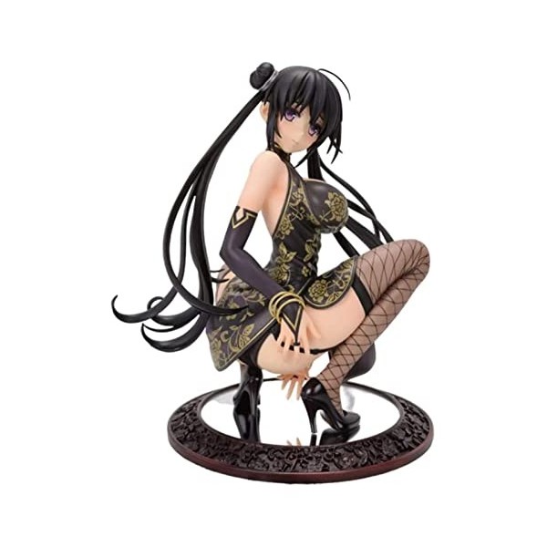 NIUBB Tougetsu Matsuri 1/6 PVC Figure Ornements de poupées de modèle à Collectionner avec Accessoires Rouge Color : Black