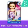 Baby Alive Prête à lécole : poupée à Cheveux Bruns, Robe sur Le thème de lécole, Accessoires de poupée Comprenant Un carnet