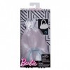 Barbie Fashionistas vêtements pour poupée, robe de soirée translucide et scintillante, jouet pour enfant, FKT11