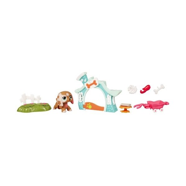 Littlest PetShop Walkables Chien transporte ses os 2163