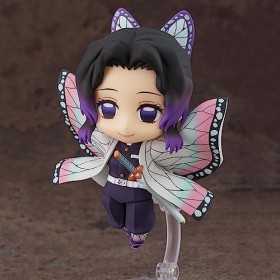 EASSL Poupée Kochou Shinobu Q Version 丨 Membres Mobiles Matériau PVC Emballage dorigine 3,9 Pouces 丨 Animation Ghost Slayer 