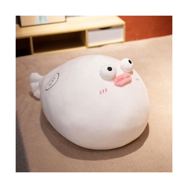 NOpinz Géant Mignon Poisson-Globe Peluche Jouet en Peluche Kawaii Poisson poupée Poisson-Globe Peluche câlin Doux Oreiller Ca