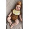 Reborn Toddlers Dolls Réaliste Bébé Poupée Fille 24 Pouces Real Life Silicone Reborn Baby Doll Membres Complets et Tête Nouve