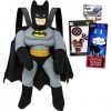 Batman Ensemble de poupées en peluche pour enfants – Ensemble avec sac à dos en peluche Batman de 43,2 cm avec sangles réglab