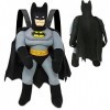 Batman Ensemble de poupées en peluche pour enfants – Ensemble avec sac à dos en peluche Batman de 43,2 cm avec sangles réglab