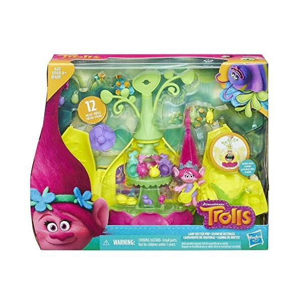 Trolls Dreamworks E0335 Critter Ensemble de poupées et accessoires