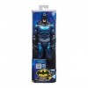 BATMAN Bleu Figurine Bat-Tech de 30,5 cm Costume Noir Jouets pour Enfants à partir de 3 Ans, 6062851