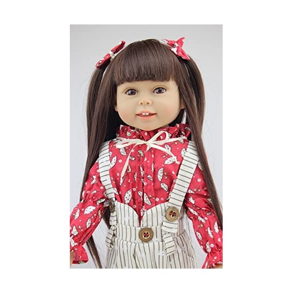 HAMIMI Reborn Baby Dolls Soft Silicone Body Girl 60cm 24inch Rebirth Baby Dolls Handmade Lifelike Like A Lifelike Baby
