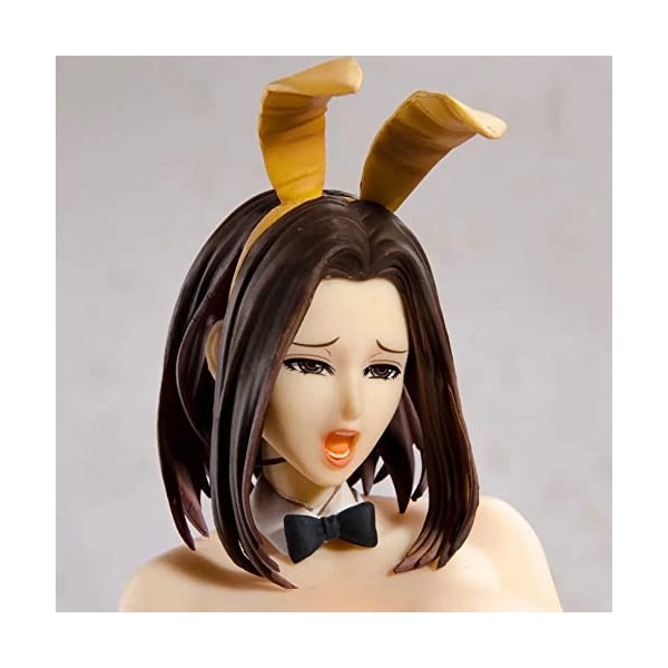 RAKUFY Figurine ECCHI - Yuuko Kuwajima - Bunny Girl - 1/4 - Vêtements Amovibles - Modèles de Personnages Anime en PVC/Jouets 