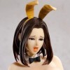 RAKUFY Figurine ECCHI - Yuuko Kuwajima - Bunny Girl - 1/4 - Vêtements Amovibles - Modèles de Personnages Anime en PVC/Jouets 