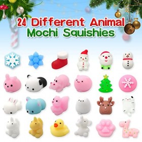 Calendrier de lavent 2022, Calendrier de lavent Enfant, 24 Pièces Jouets danimaux, Cadeau Noel, Jouet Fille Garçon Enfant 