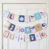 Julica Calendrier de lAvent design pour bébé | 24 surprises pour parents et bébé + cordon décoratif à suspendre | Recommandé