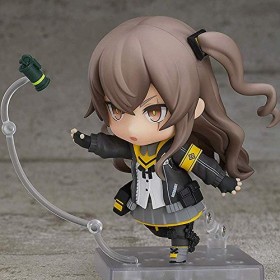 Q Version UMP45 Figure, 3,9 pouces Modèle de personnage de Frontline Filles, multiples accessoires inclus Poupée Nendoroïdien